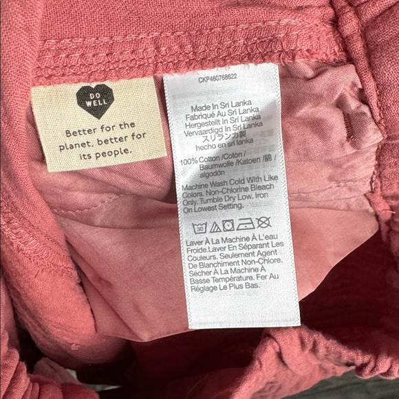 NWT Madewell Easy Pull-On Shorts in Lightspun Vintage Quartz Gauze Shorts Sz XS - Picture 6 of 7